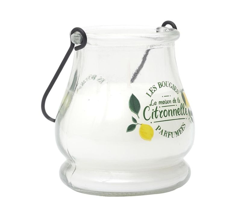 Bougie électrique Citronnelle à Piles Avec 6 Couleurs Changeantes -