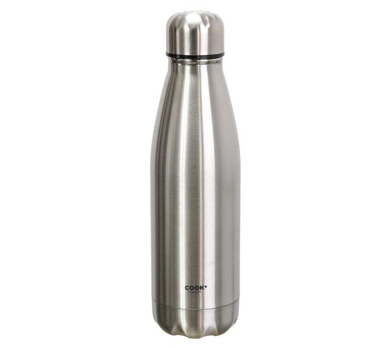 Bouteille De Transport Isotherme 50cl En Inox Gris -