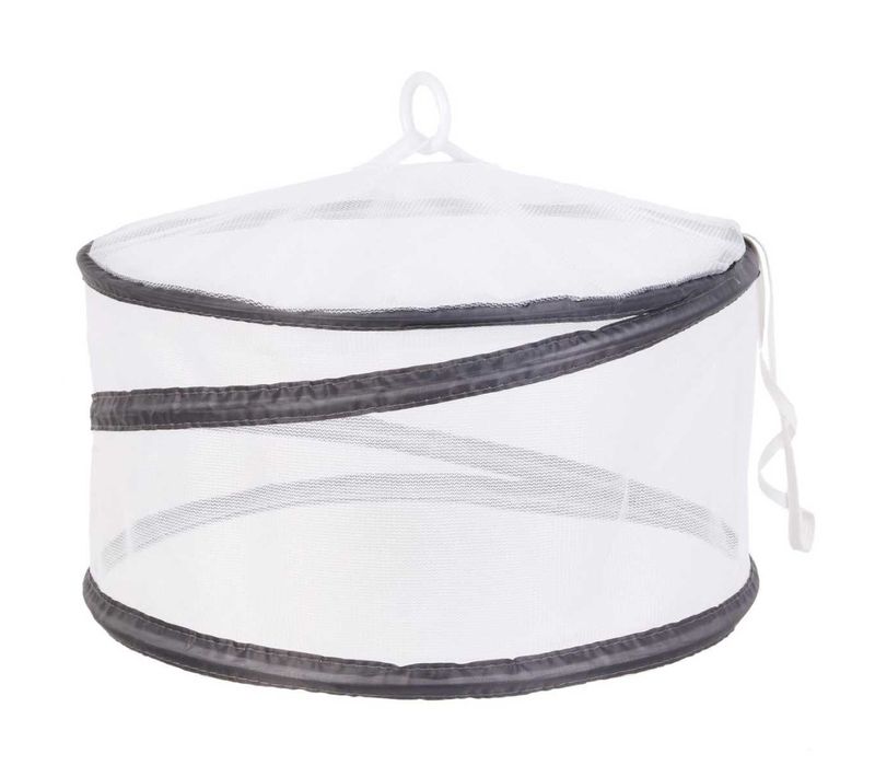 Lot De 2 Cloches De Protection Alimentaires Repliables -