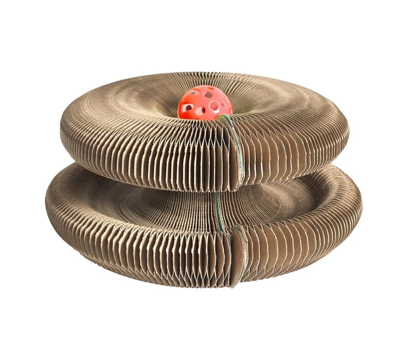 Jeu Griffoir Pour Chat Pliable Avec 1 Balle -