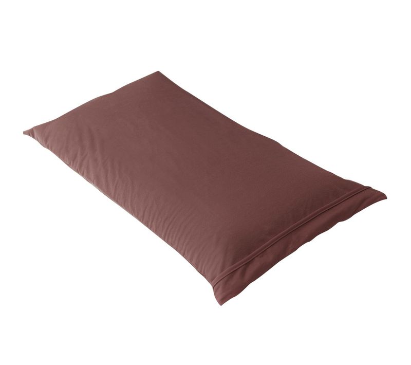 Taie D'oreiller 60x60cm Marron Imperméable Et Respirante - Fresh