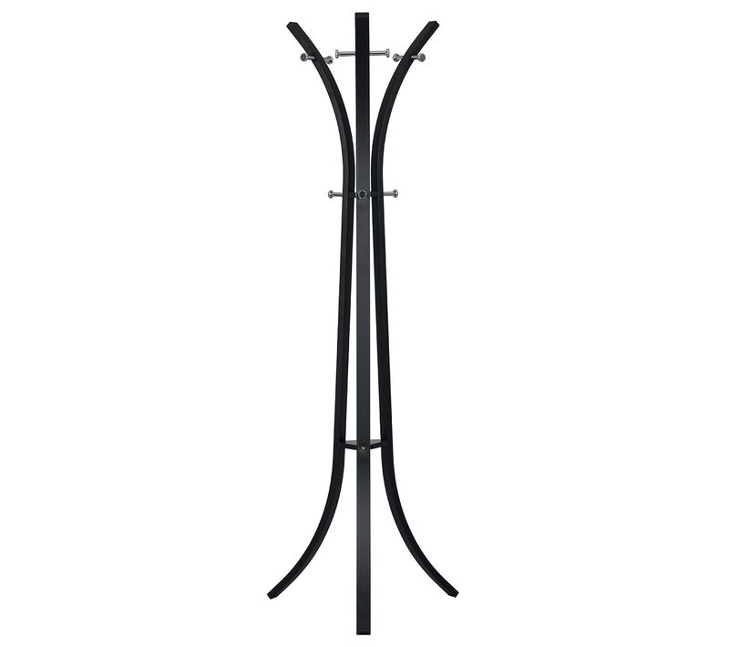 Portemanteau Chromé Et Acier Noir - Pothin