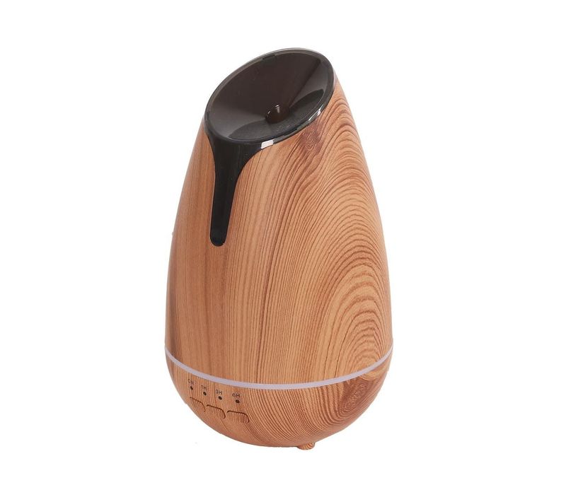Diffuseur D'huile Essentielle USB 120ml, Design Bois Naturel Pour Votre Salon - Cilor