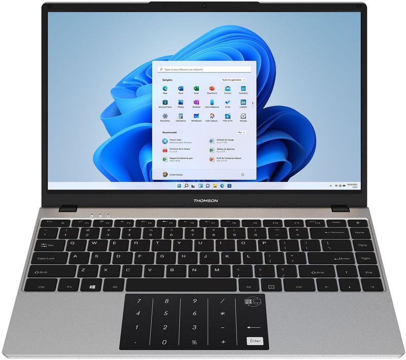 Neo Go N14 14 Pouces Intel N100 - 8 Go Ram, 256 Go Ssd, Gris