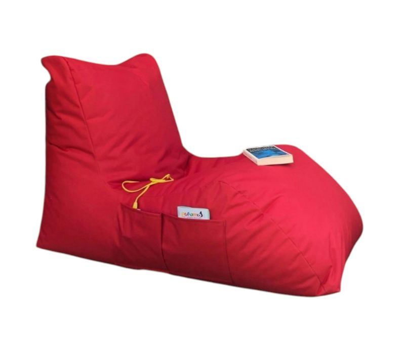 Pouf Bain De Soleil XXL Imperméable – Rouge Arta