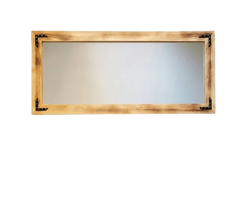 Miroir Mural En Bois Clair - Format Horizontal Hilo
