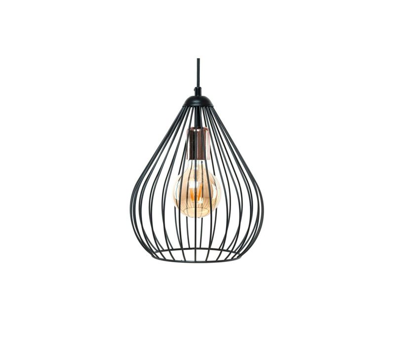 Suspension Noire Filaire Design Erzin