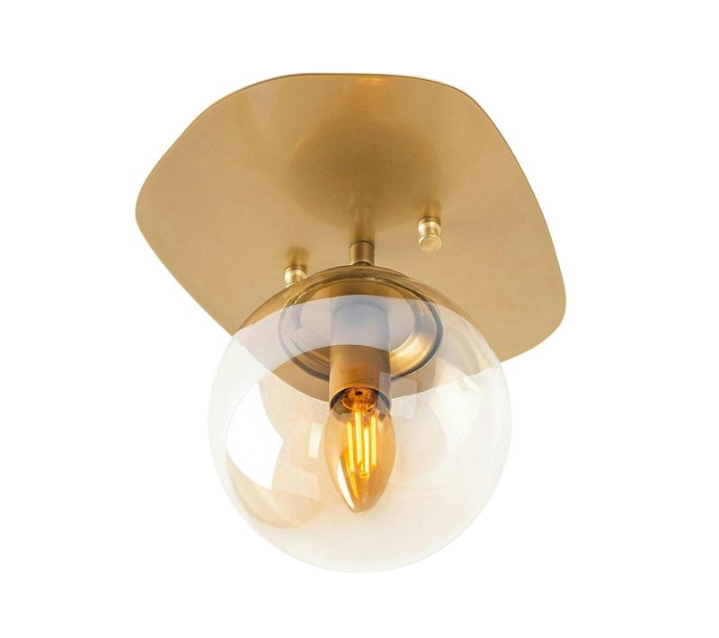 Plafonnier En Verre – Petit Globe Design Sierre