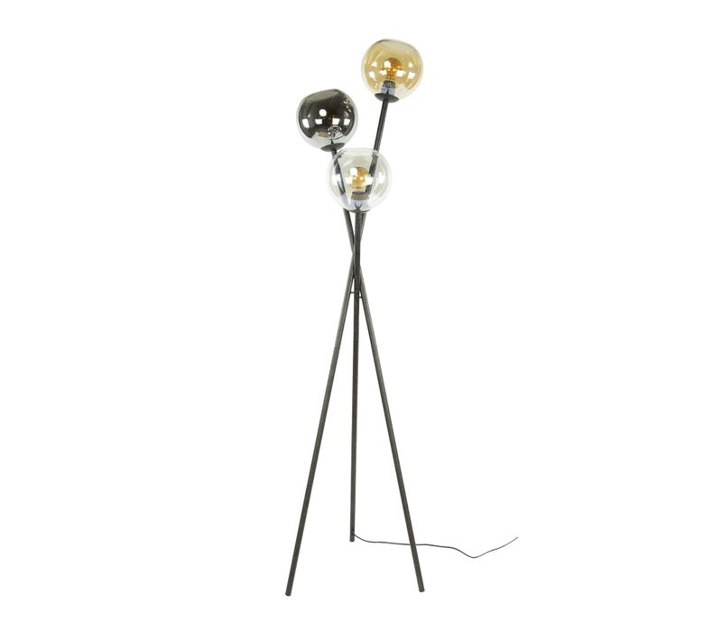 Lampadaire Design En Verre – Torche 3 Couleurs Niagara