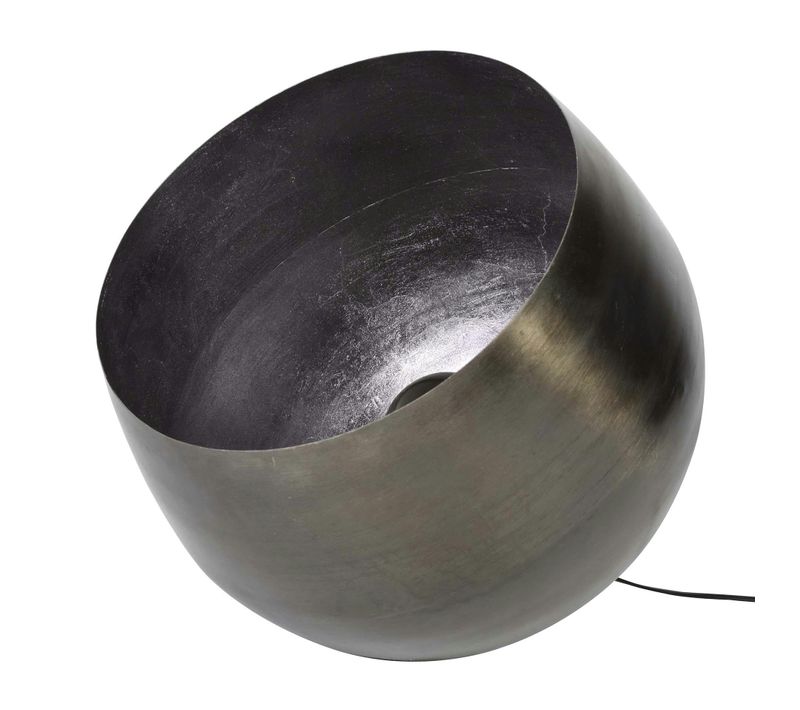 Lampe à Poser Industrielle Cloche Noire XL Tribeca