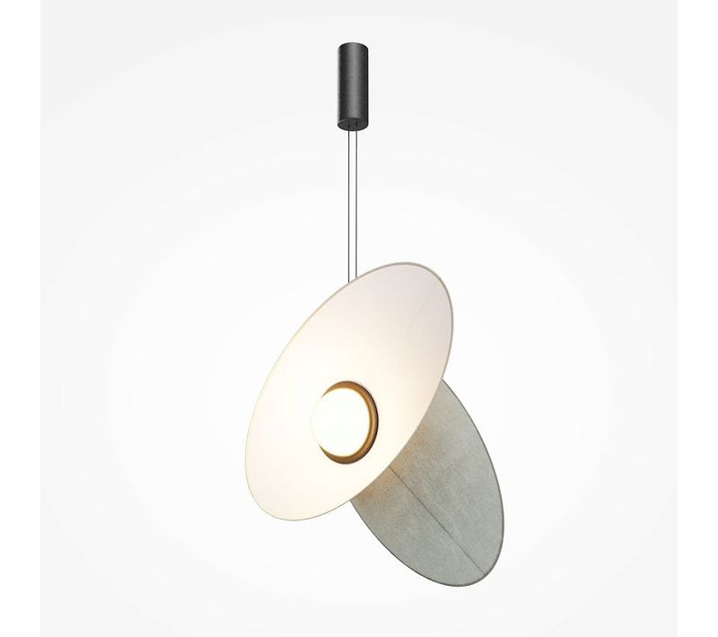 Suspension Design LED – Abat-jour Diabolo Gris Juno