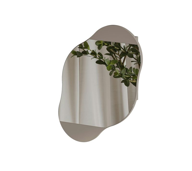 Armoire De Toilette Organique Taupe 1 Miroir Cody