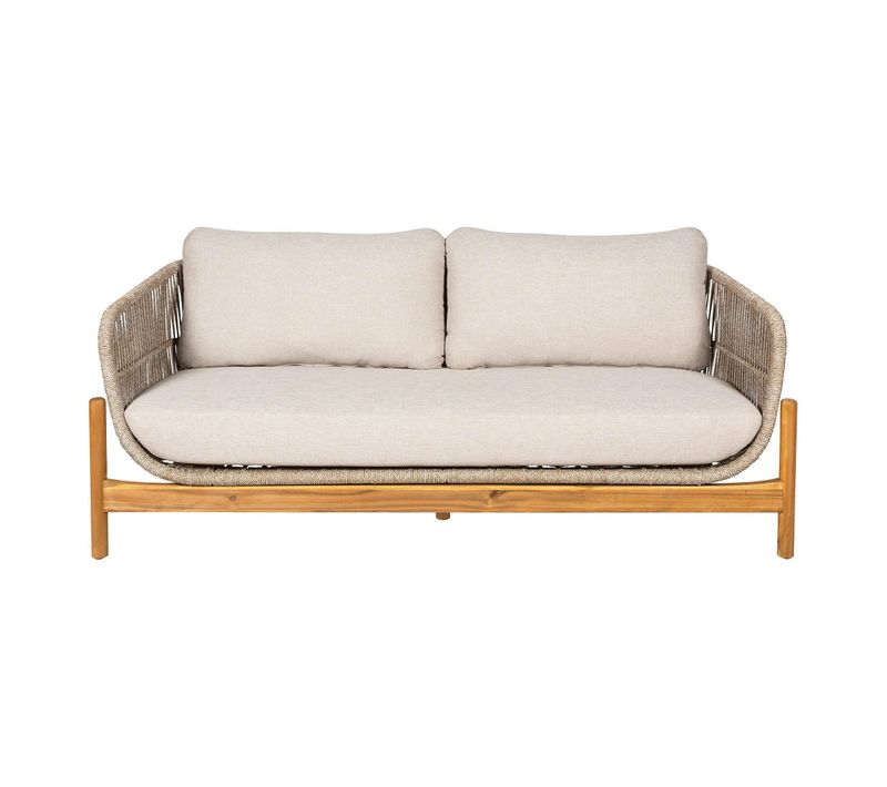 Canapé De Jardin En Bois D'acacia Et Corde Ibiza