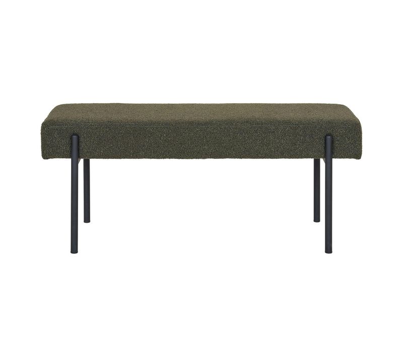 Banc D'entrée Vert Foncé En Bouclette, Style Moderne Bruges