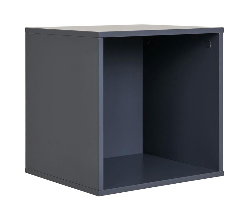 Etagère Cube Murale, Couleur Gris Orage Tallinn