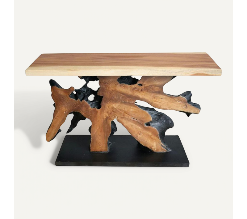 Console Racine De Teck Plateau Naturel Arizona