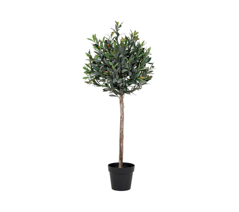 Olivier Artificiel En Pot H 120 Cm