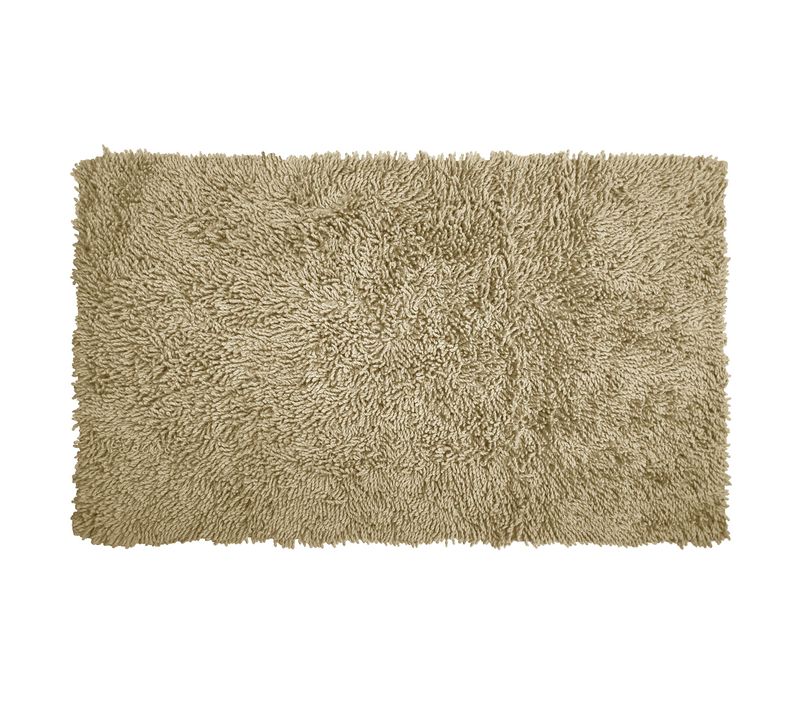 Tapis De Bain 50x90 Marron Taupe En Coton