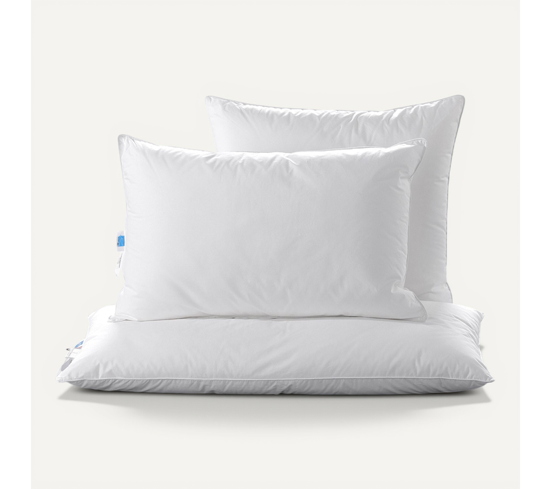 Oreiller Médium 65x65 Blanc En Coton