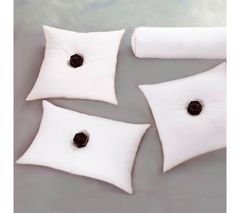 Oreiller Médium 65x65 Blanc En Coton