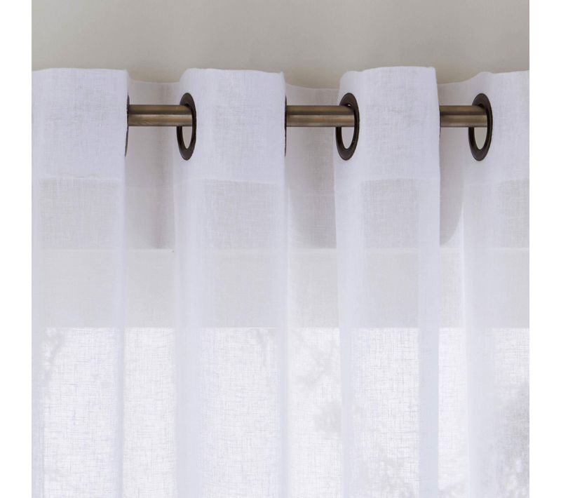 Voilage 150x180 Blanc En Polyester