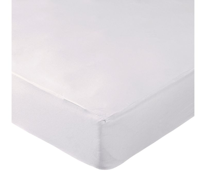 Protège Matelas Grands Bonnets 140x190x40 Blanc En Autres