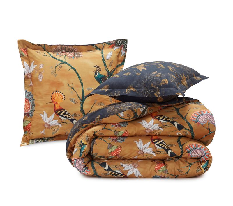 Housse De Couette 240x220 Multicolore En Coton