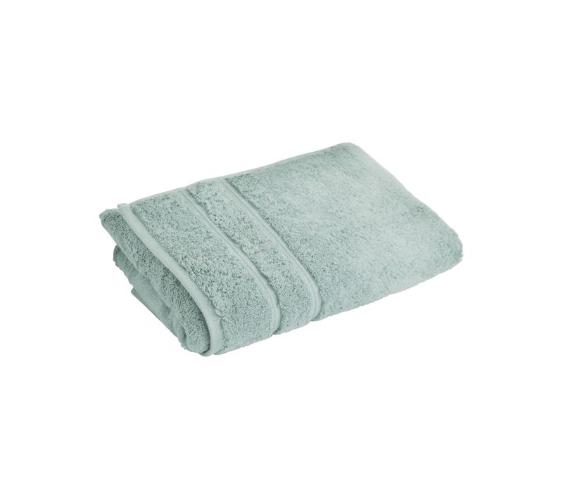 Serviette Invité 30x50 Vert De Gris En Coton