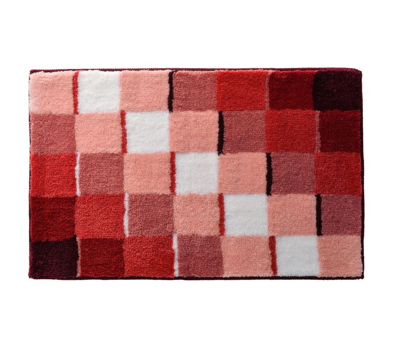 Tapis De Bain 60x100 Rose En Acrylique
