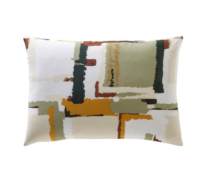 Taie Sac 63x63 Beige En Coton