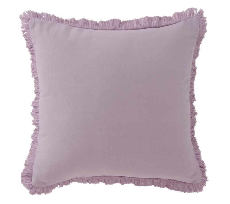 Coussin 40x40 Violet Violine En Coton