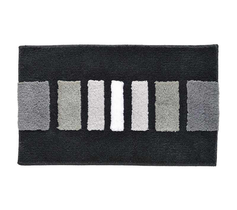 Tapis De Bain 60x100 Gris Anthracite En Acrylique 1000 G/m²