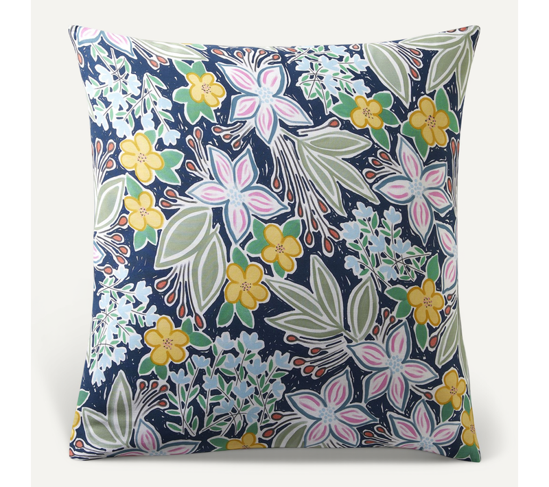 Taie Sac 63x63 Multicolore En Coton