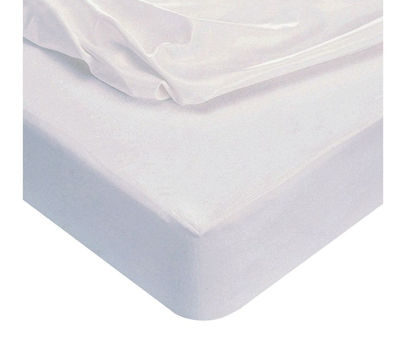 Protège Matelas 180x200 Blanc En Polyester