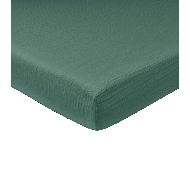 Drap-housse Grand Bonnet 180x200x32 Vert Céladon En Coton