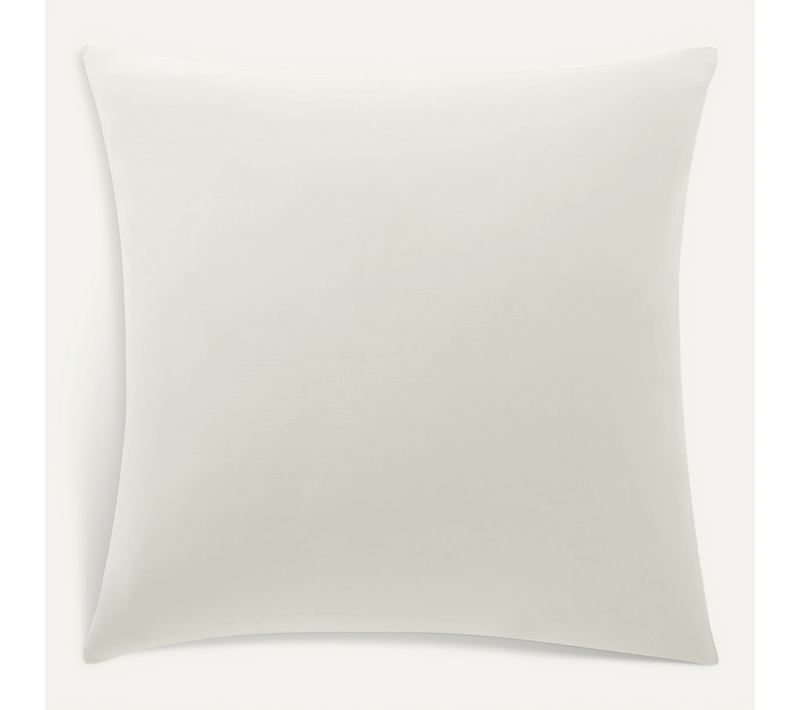 Taie Sac 63x63 Blanc Ivoire En Coton
