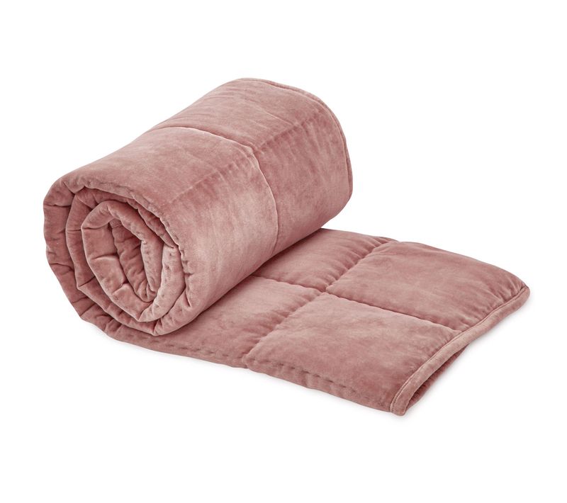 Edredon Léger 70x190 Rose En Coton