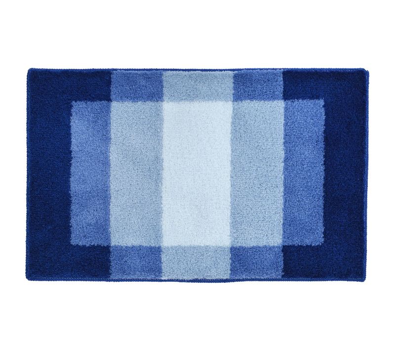 Tapis De Bain 50x80 Bleu En Acrylique 1000 G/m²