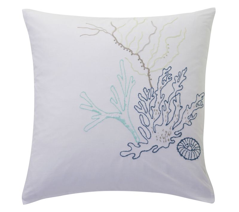 Taie Sac 63x63 Blanc En Coton