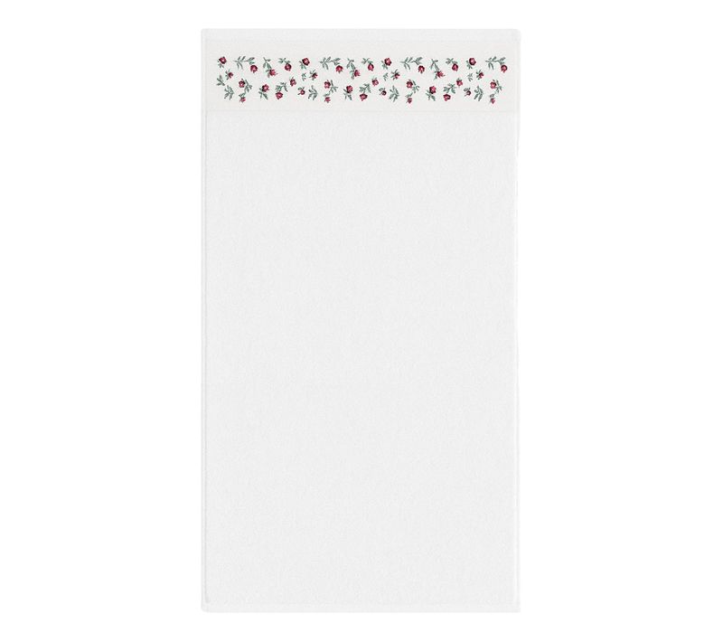 Drap De Bain 70x130 Blanc En Coton 450 G/m²