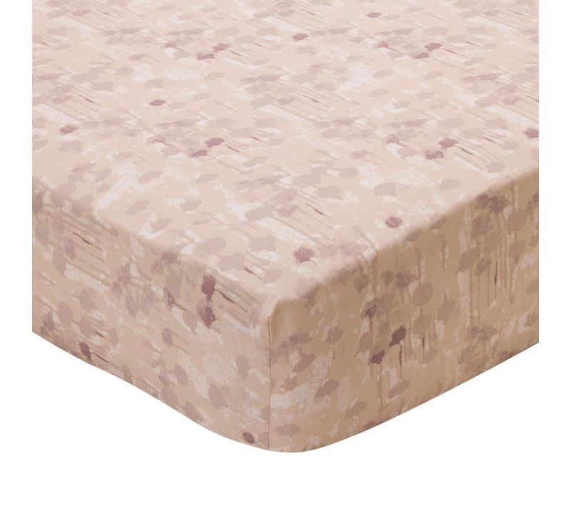Drap-housse 140x190x28 Multicolore En Coton