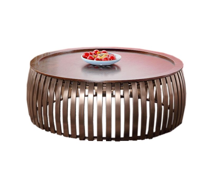 Table Basse Bois Zlato - Noyer - Bois Foncé