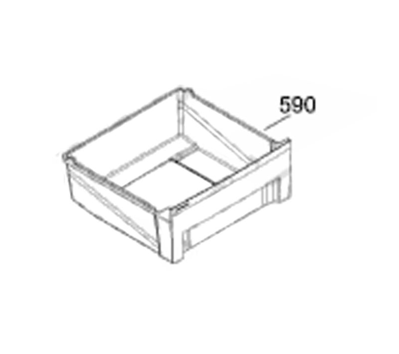 Bac (repère 590) Frigo, Réfrigérateur, Congélateur 7432960 Liebherr