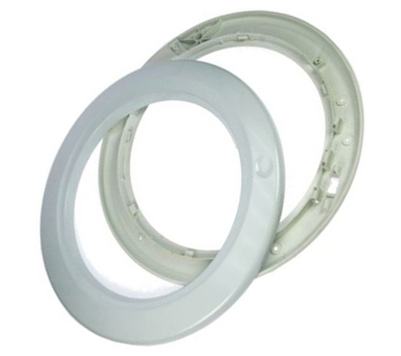 Cadre Extérieur + Intérieur De Hublot D'origine Machine à Laver, Lave-linge C00058449 Indesit, 2i Ma