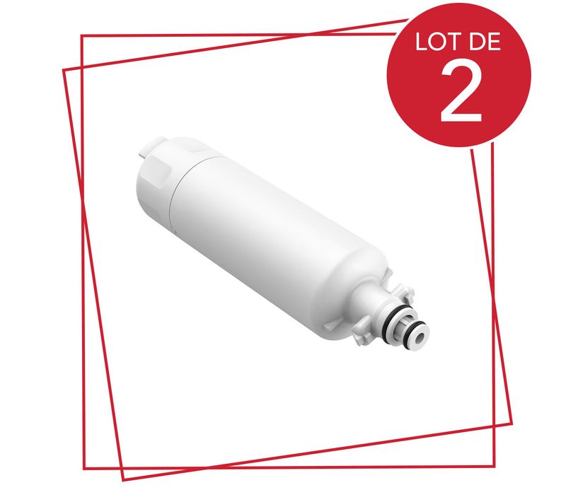 Lot De 2 Filtres à Eau Frigo, Réfrigérateur, Congélateur Adq36006101 Lg