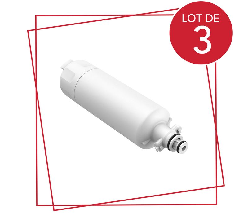 Lot De 3 Filtres à Eau Frigo, Réfrigérateur, Congélateur Adq36006101 Lg