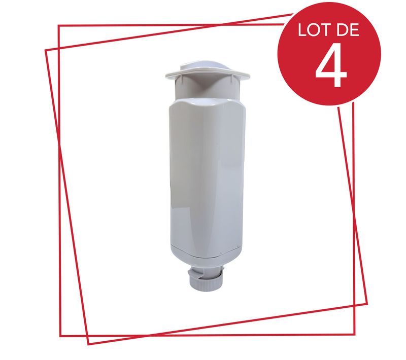 Lot De 4 Filtres à Eau Haf-qin/exp Frigo, Réfrigérateur, Congélateur Da97-17376b Samsung