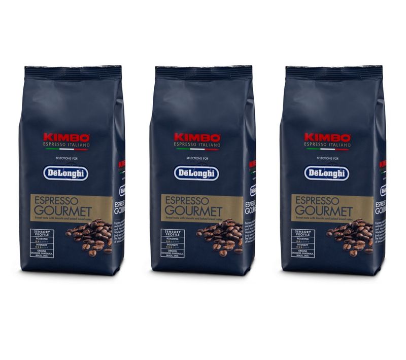 Lot De 3 Paquets De Café En Grains Kimbo Expresso Gourmet 250g Cafetière, Machine à Café 5513282341