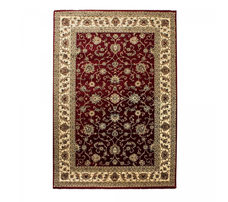 Tapis Orient 240x340 Rectangle Rouge Tissé Motifs Orientaux Bisko 1