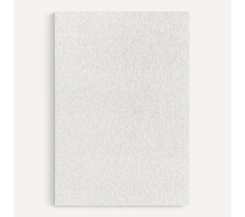 Tapis Salle De Bain 140x200 Tissé Crème Rectangle Motif Uni Sakrda